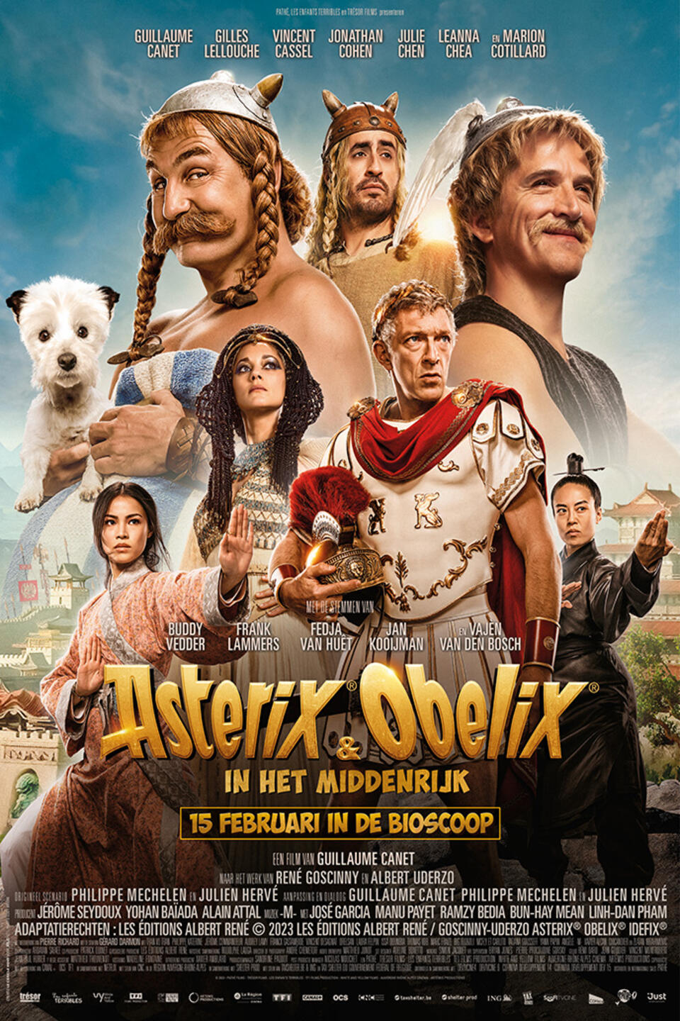 asterix & obelix in het middenrijk poster