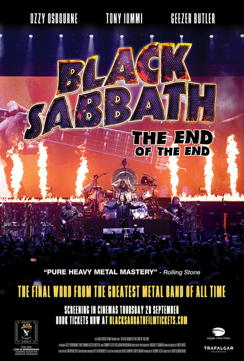 Concert Black Sabbath The End of the End Concert Black Sabbath The End of the End bioscoop Kinepolis