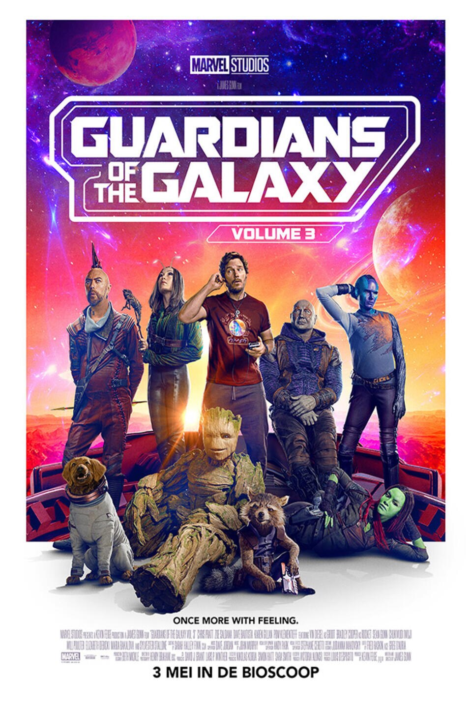 Guardians of the Galaxy: vol. 3 poster