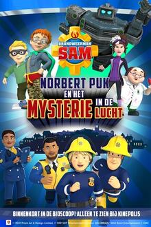 Brandweerman Sam: Norbert Puk en het Mysterie Filmposter van Brandweerman Sam: Norbert Puk en het Mysterie