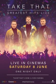Concert: Take That: Greatest Hits Live - 2019 Filmposter van Concert: Take That: Greatest Hits Live - 2019