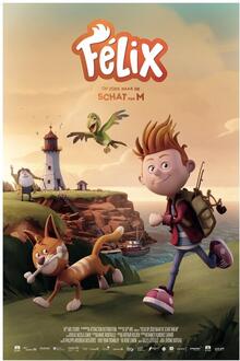 Felix, op zoek naar de schat van M. Filmposter van Felix, op zoek naar de schat van M.