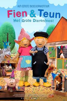 Fien & Teun: Het Grote Dierenfeest Filmposter van Fien & Teun: Het Grote Dierenfeest