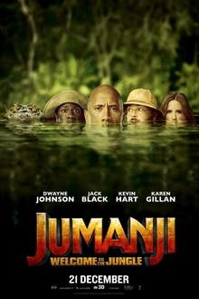 Jumanji: welcome to the Jungle Filmposter van Jumanji: welcome to the Jungle