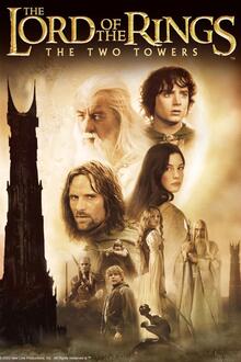 The Lord of the Rings: The Two Towers Filmposter van The Lord of the Rings: The Two Towers