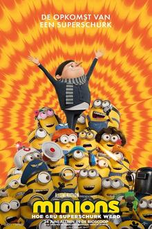 Kids Weekend: Minions: Hoe Gru Superschurk Werd Filmposter van Kids Weekend: Minions: Hoe Gru Superschurk Werd