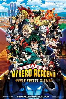 My Hero Academia: World Heroes' Mission Filmposter van My Hero Academia: World Heroes' Mission