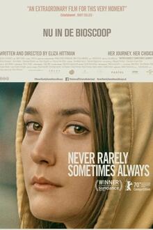 Filmhuis Emmen: Never Rarely Sometimes Always Filmposter van Filmhuis Emmen: Never Rarely Sometimes Always