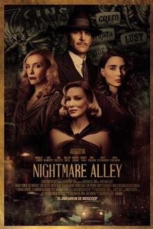 Nightmare Alley Filmposter van Nightmare Alley