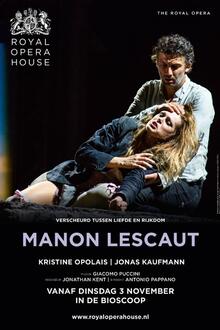 Opera encore: Manon Lescaut 2014 Filmposter van Opera encore: Manon Lescaut 2014