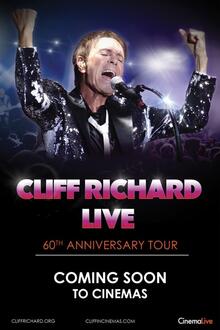 Concert: Cliff Richard - 60th Anniversary Tour Filmposter van Concert: Cliff Richard - 60th Anniversary Tour