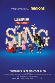 Sing Filmposter van Sing