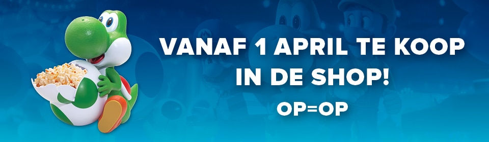 Yoshi popcorn bucket